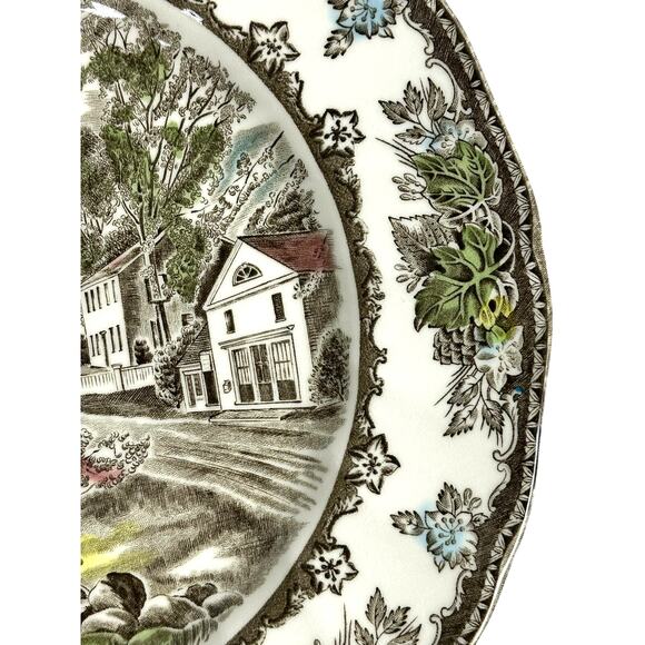 Johnson Bros Friendly Village England Village Green 2002 Collector Dinner Plate - Picture 6 of 8